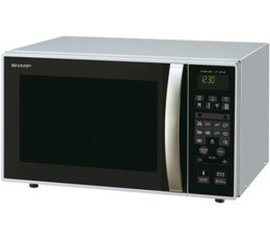 Sharp Home Appliances R879INA forno a microonde Superficie piana 26 L 900 W Argento