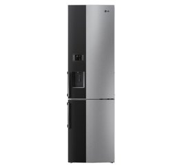 LG GB7143A2HZ frigorifero con congelatore Libera installazione 351 L Nero, Acciaio inossidabile