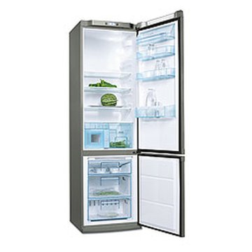Electrolux ENB38607X frigorifero con congelatore Libera installazione 363 L Grigio, Stainless steel