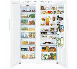 Liebherr SBS 7262 frigorifero side-by-side Libera installazione 391 L Bianco