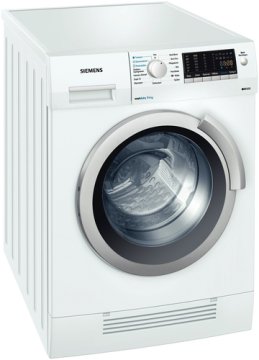 Siemens iQ500 lavasciuga Libera installazione Caricamento frontale Bianco