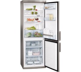 AEG S53400CSS0 frigorifero con congelatore Libera installazione 315 L Argento, Acciaio inossidabile