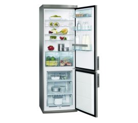 AEG S53600CSS0 frigorifero con congelatore Libera installazione 337 L Argento, Stainless steel
