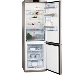 AEG S73600CSM0 frigorifero con congelatore Libera installazione 337 L Acciaio inossidabile