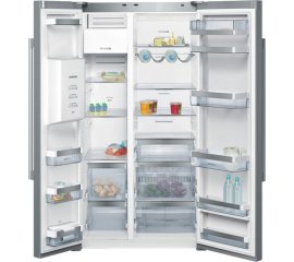 Siemens KA62DS21 frigorifero side-by-side Libera installazione 526 L Argento, Bianco