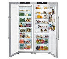 Liebherr SBSes 7253 frigorifero side-by-side Libera installazione 364 L Stainless steel