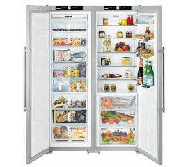 Liebherr SBSes 7263 frigorifero side-by-side Libera installazione 364 L Stainless steel