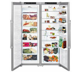 Liebherr SBSesf 7212 frigorifero side-by-side Libera installazione 390 L Argento