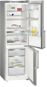 Siemens KG36EAL40 frigorifero con congelatore Libera installazione 304 L Stainless steel