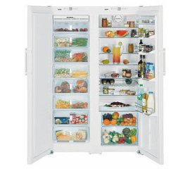 Liebherr SBS 7252 frigorifero side-by-side Libera installazione Bianco