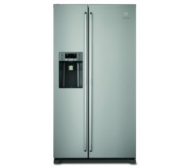 Electrolux EAL6140WOU frigorifero side-by-side Libera installazione 570 L G Argento, Stainless steel