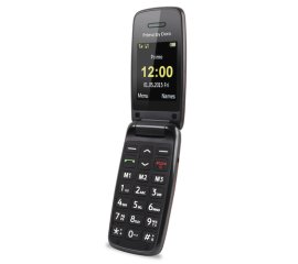 Doro Primo 401 5,08 cm (2") 115 g Nero, Rosso Telefono di livello base