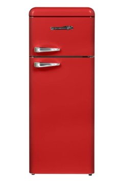 Bertazzoni La Germania DPV212R frigorifero con congelatore Libera installazione 208 L Rosso