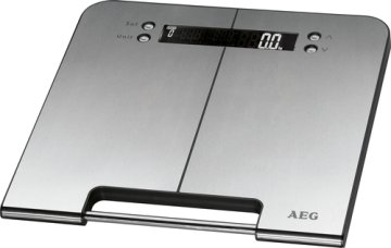 AEG PW 5570 FA Stainless steel Bilancia pesapersone elettronica