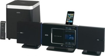 AEG MC 4451 IP Microsistema audio per la casa Nero