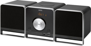 AEG MC 4459 BT Microsistema audio per la casa Nero