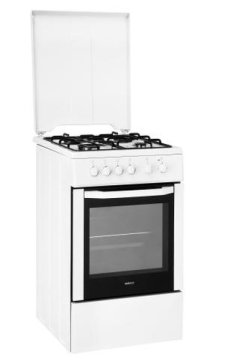 Beko CSS 52001 DW cucina Elettrico Gas Bianco