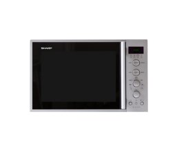Sharp Home Appliances R-931INW Superficie piana Microonde combinato 40 L 900 W Argento, Stainless steel
