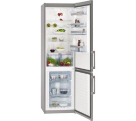 AEG S53820CTX2 frigorifero con congelatore Libera installazione Argento, Acciaio inossidabile