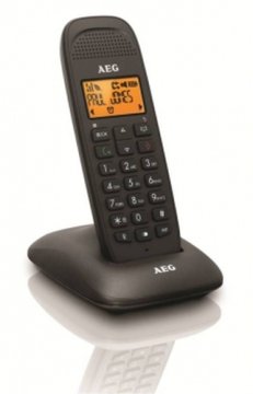 AEG Voxtel D80 Telefono DECT Identificatore di chiamata Nero