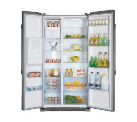 Haier HRF-628IN6 frigorifero side-by-side Libera installazione 550 L Grigio