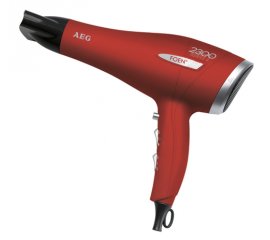 AEG HT 5580 asciuga capelli 2300 W Rosso, Argento