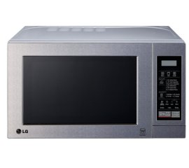 LG MH6044V forno a microonde Superficie piana Microonde con grill 20 L 800 W Nero, Acciaio inox