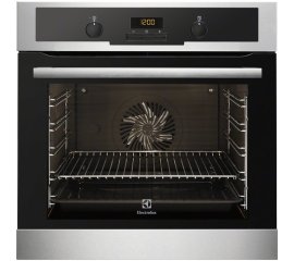 Electrolux EEA4545POX forno 71 L 3500 W A Nero, Stainless steel