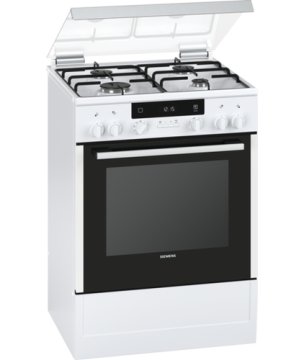 Siemens HX745220E cucina Elettrico Gas Bianco A