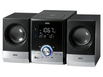 AEG MC 4461 BT Mini impianto audio domestico Nero,