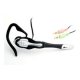TEAC HP-9 Mono Clip Earphone Headset Auricolare Cablato Nero 2