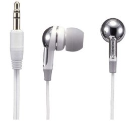 Denon AH-C351K: In-Ear Headphones, white Cuffie Cablato Nero