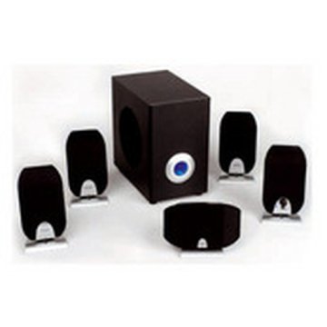 TEAC X-60 5.1 Subwoofer Speaker System set di altoparlanti 15 W Nero 5.1 canali