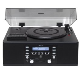 TEAC LP-R450 piatto audio Giradischi con trasmissione a cinghia Nero