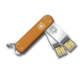 Victorinox Slim DUO 2x64GB unità flash USB 64 GB USB tipo A 2.0 Arancione