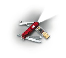 Victorinox Flash 32GB unità flash USB USB tipo A 2.0 Rosso, Trasparente