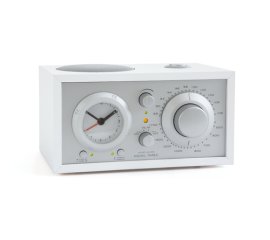 Tivoli Audio Model Three Orologio Analogico Argento, Bianco