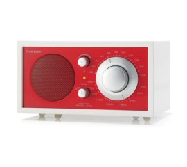 Tivoli Audio Model One Personale Analogico Rosso, Argento