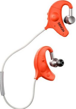 Denon AH-W150 Auricolare Wireless A clip Bluetooth Arancione