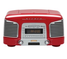 TEAC SL-D930R impianto stereo portatile Digitale 20 W AM, FM, PLL Rosso Riproduzione MP3