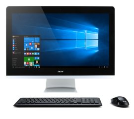 Acer Aspire AZ3-711 Intel® Core™ i3 i3-5005U 60,5 cm (23.8") 1920 x 1080 Pixel PC All-in-one 4 GB DDR3L-SDRAM 1 TB HDD Windows 10 Home Nero, Argento