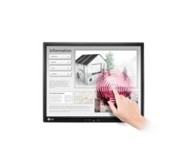 LG 19MB15T-I Monitor PC 48,3 cm (19") 1280 x 1024 Pixel Touch screen Da tavolo Nero