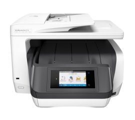 HP OfficeJet Pro Stampante All-in-One 8730, Colore, Stampante per Casa, Stampa, copia, scansione, fax, ADF da 50 fogli, stampa da porta USB frontale, scansione verso e-mail/PDF, stampa fronte/retro