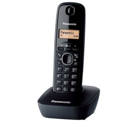 Panasonic KX-TG1611 Telefono DECT Identificatore di chiamata Nero