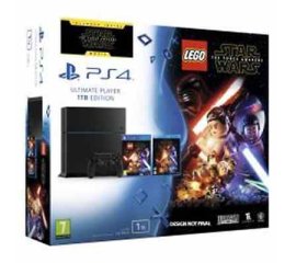 Sony PlayStation 4 1TB + Lego Star Wars Wi-Fi Nero