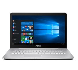 ASUS VivoBook Pro N752VX-GC234T Intel® Core™ i7 i7-6700HQ Computer portatile 43,9 cm (17.3") Full HD 16 GB DDR4-SDRAM 1,51 TB HDD+SSD NVIDIA® GeForce® GTX 950M Wi-Fi 5 (802.11ac) Windows 10 Home Grigi