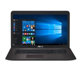 ASUS X756UX-T4105T Intel® Core™ i5 i5-6200U Computer portatile 43,9 cm (17.3") Full HD 8 GB DDR3L-SDRAM 1 TB HDD NVIDIA® GeForce® GTX 950M Wi-Fi 4 (802.11n) Windows 10 Home Marrone, Cioccolato