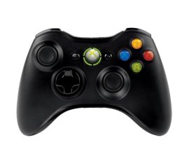 Microsoft Xbox 360 Wireless Controller for Windows Nero RF Gamepad PC, Xbox