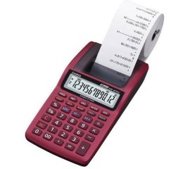 Casio HR-8TEC-RD calcolatrice Desktop Calcolatrice con stampa Rosso