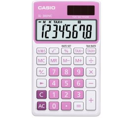 Casio SL-300NC calcolatrice Tasca Calcolatrice con display Rosa